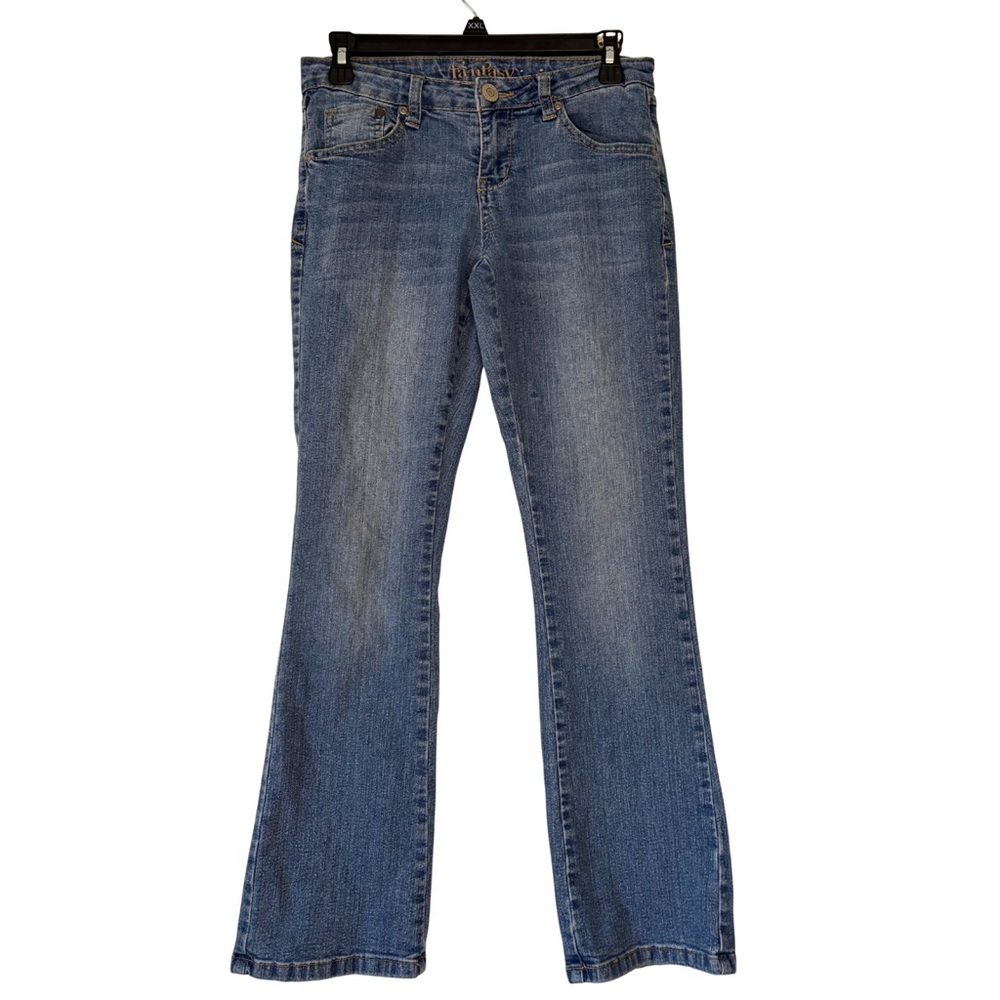3/$20 Fantasy Stylish Blue Boot Cut Women's Jeans Size 4 Short